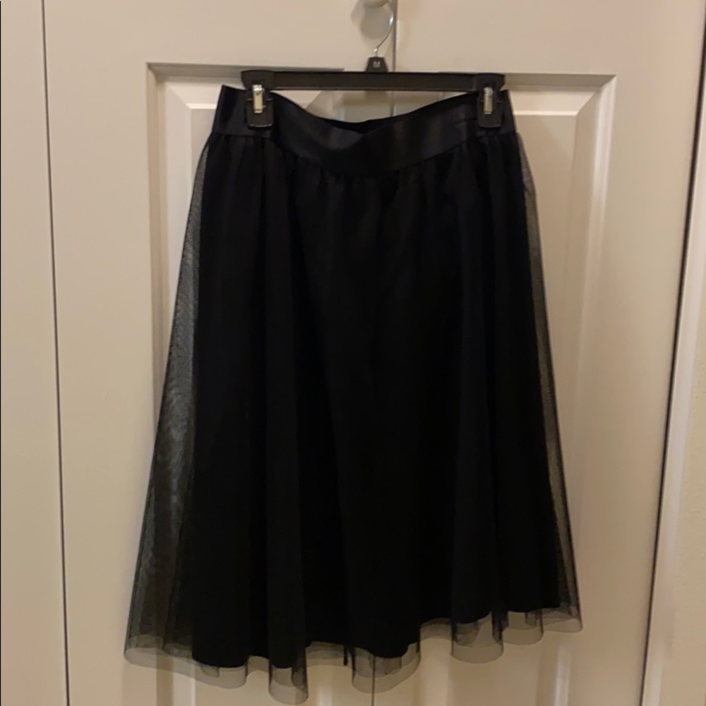 Tule skirt with elastic waistband